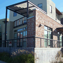 Steel Railing by EBM Construction for City Limits by Pulte homes