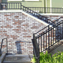 Steel Railing by EBM Construction for Danbury Place by Pulte homes