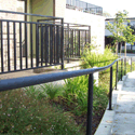 Steel Railing by EBM Construction for Danbury Place by Pulte homes