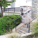 Steel Railing by EBM Construction for Danbury Place by Pulte homes
