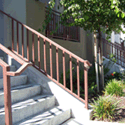 Steel Railing by EBM Construction for Devon Square by Pulte homes