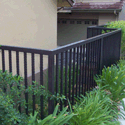 Steel Railing by EBM Construction for Villas at Lundy by Toll Brothers