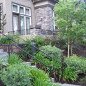 Steel Railing by EBM Construction for Villas at Lundy by Toll Brothers