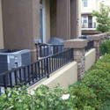 Steel Railing by EBM Construction for Villas at Lundy by Toll Brothers
