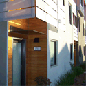 Steel Awnings by EBM Construction for Zephyr Gate by Pulte homes